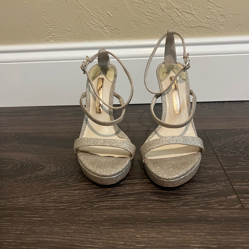 Sophia Webster glittery sandals